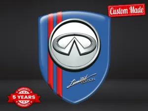 Infiniti Resin sticker Racing Edition Superior Dome Labels